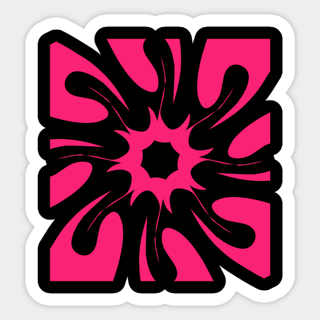 Mandala flowers abstract Sticker by Fadmel